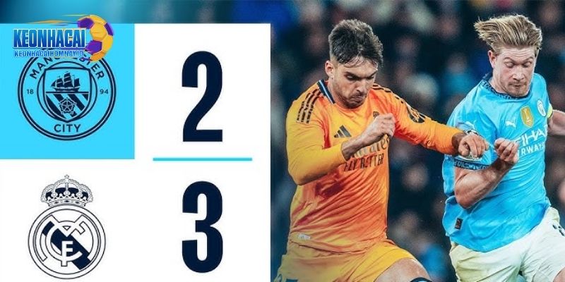 Thống kê đối đầu Head to Head giữa Real Madrid và Man City