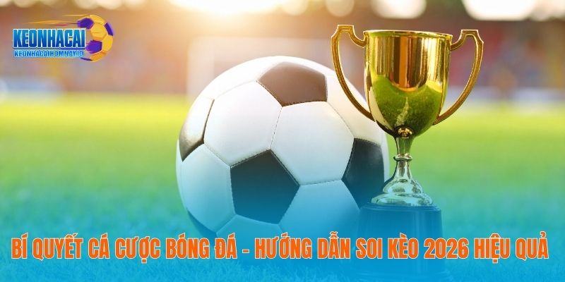 Bí Quyết Cá Cược Bóng Đá – Hướng Dẫn Soi Kèo 2026 Hiệu Quả